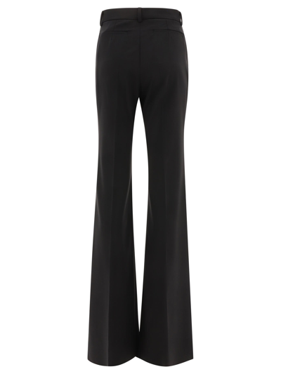 Shop Sportmax "piave" Trousers In Black