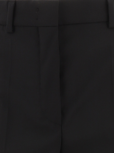 Shop Sportmax "piave" Trousers In Black
