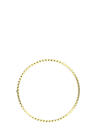 Shop Marc Jacobs "the Medallion" Bracelet With Logo In Black