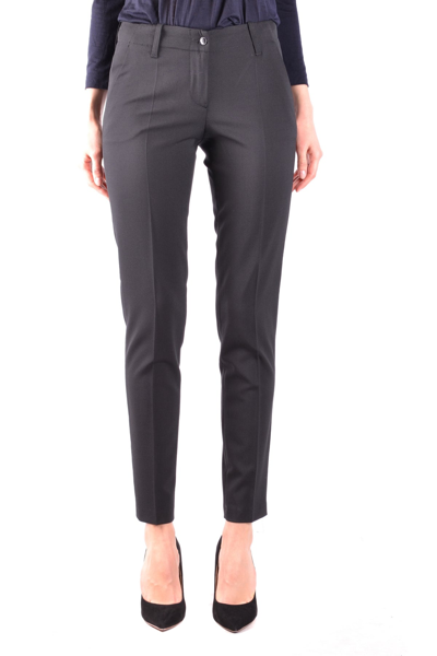 Shop Armani Jeans Trousers In Black