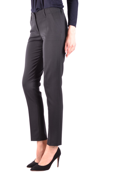 Shop Armani Jeans Trousers In Black