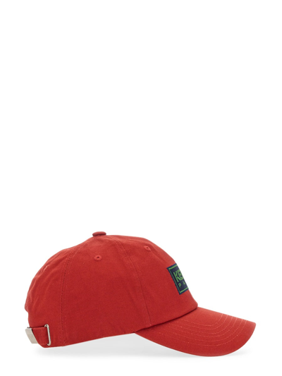 Shop Kenzo Baseball Hat With Logo In Red