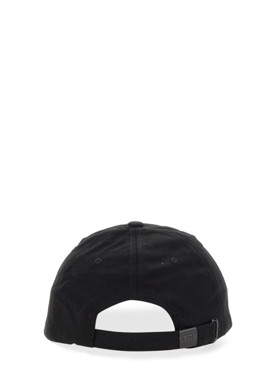 Shop Kenzo Baseball Hat With Logo Embroidery In Black