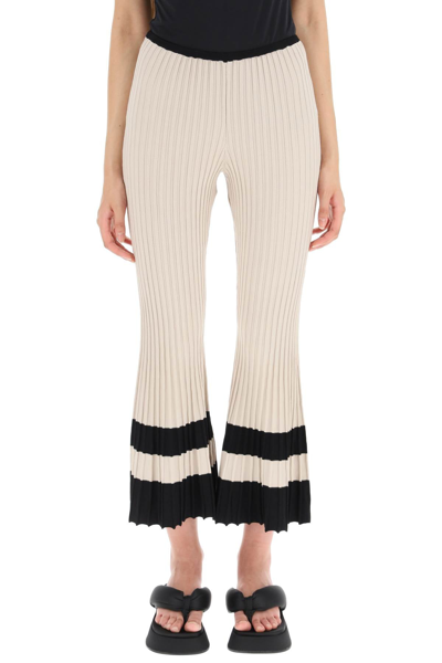 Shop By Malene Birger Ajay Trousers In Multicolor