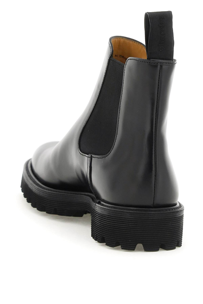 Church's Slip-on Ankle Boots Elastic Panels In Black