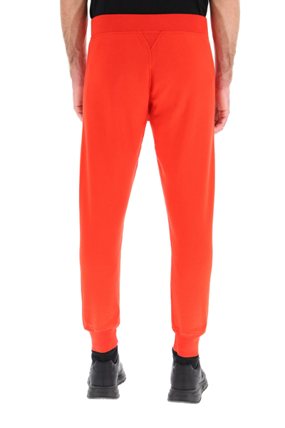 Shop Dsquared2 Icon Logo Sweatpants In Red