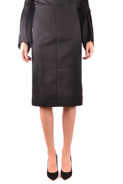 Shop Fendi Skirts In Black