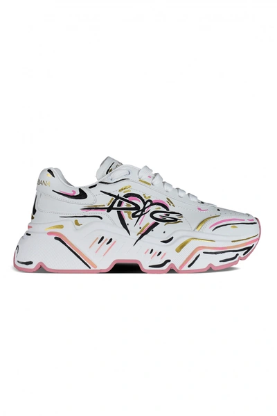 Dolce & Gabbana Daymaster Leather Running Sneakers