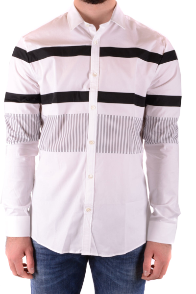 Shop Les Hommes Urban Shirts In White