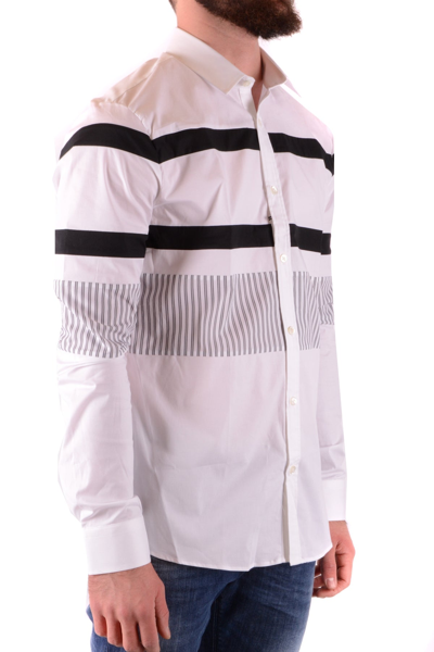 Shop Les Hommes Urban Shirts In White