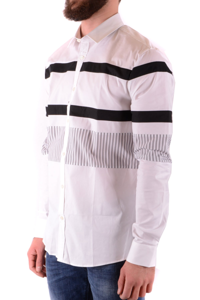 Shop Les Hommes Urban Shirts In White