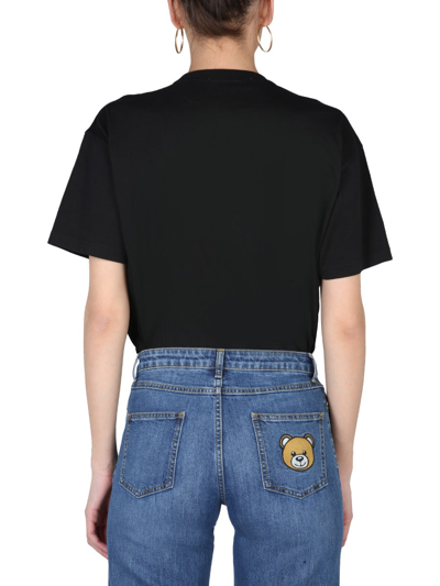 Shop Vivienne Westwood Orb T-shirt With Logo In Black