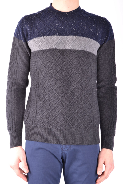 Shop Paolo Pecora Sweater In Gray