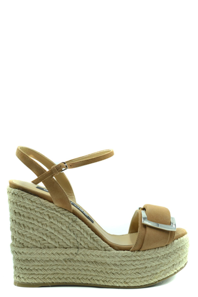 Shop Sergio Rossi Sandals In Beige