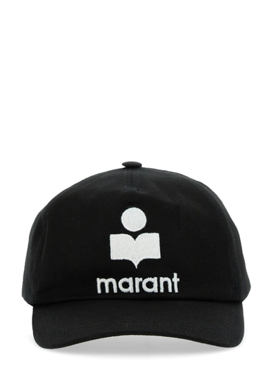Shop Isabel Marant Tyronyh Baseball Cap In Black