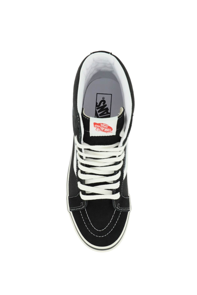 Shop Vans Sk8-hi 38 Dx Sneakers In Black