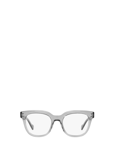 Shop Vogue Eyewear Vogue Eyeglasses In Transparent Grey