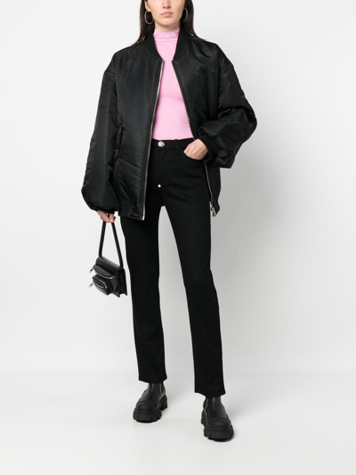 Philipp Plein Straight-leg Regular-fit Jeans In Black
