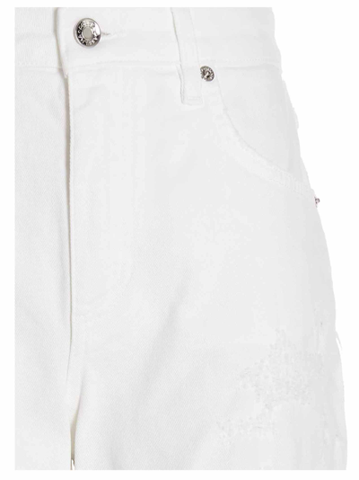 Shop Dolce & Gabbana Jeans In Bianco Ottico