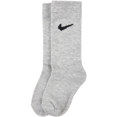 Nike White Set For Kids With Swoossh In Multicolor