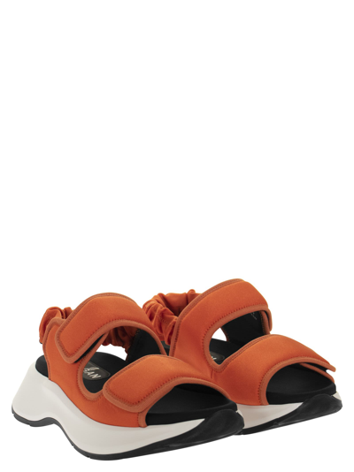 Shop Hogan H585 - Sandal In Orange