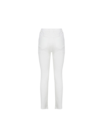 Shop Pinko Susan 24 Skinny Jeans  In White