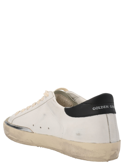 Shop Golden Goose Superstar Sneakers In White Ice Black
