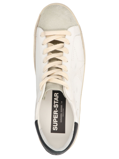 Shop Golden Goose Superstar Sneakers In White Ice Black