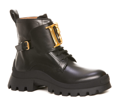 Dsquared2 D2 Statement Boots In Nero | ModeSens