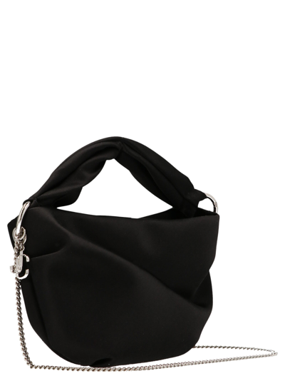 Shop Jimmy Choo Bonny Handbag In Black
