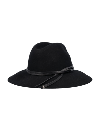 Shop Golden Goose Fedora Bucket Hat In Black