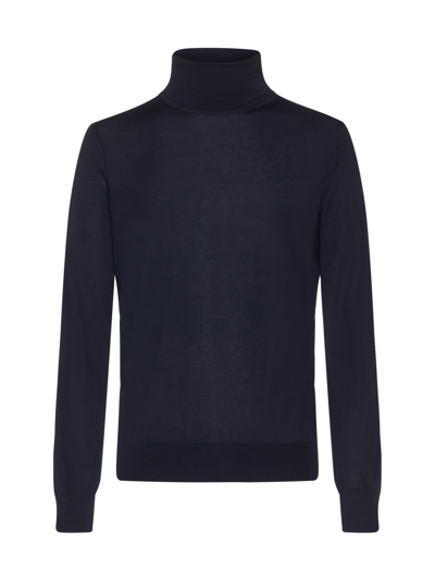 Shop Ermenegildo Zegna Sweater Zegna In Blue