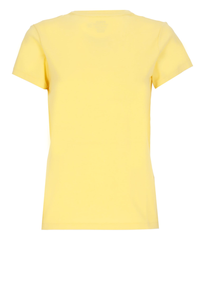 Shop Polo Ralph Lauren T-shirt With Logo  In Yellow