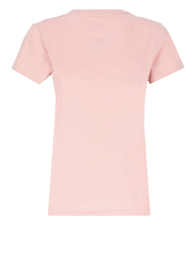 Shop Polo Ralph Lauren T-shirt With Logo  In Pink