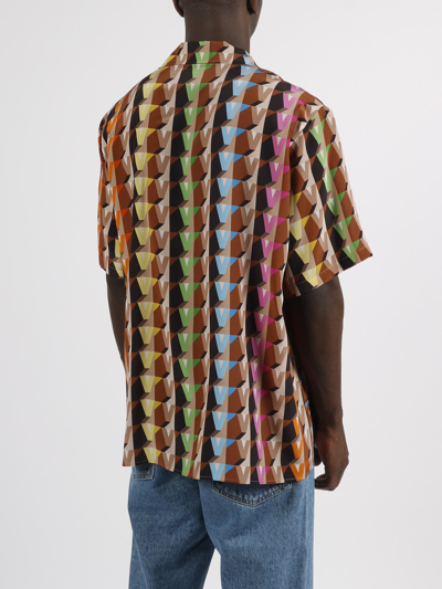 Shop Valentino 3dream Shirt In Multicolor