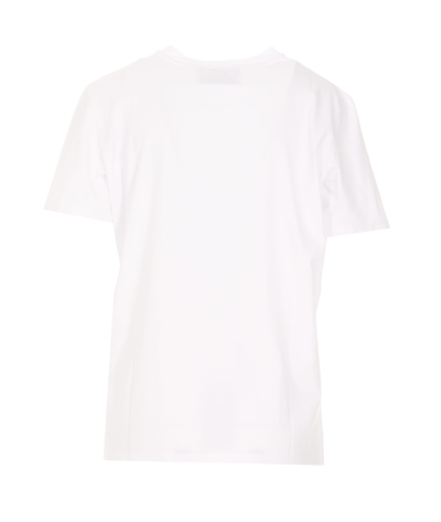 Shop Golden Goose Star Logo T-shirt In Optic White/black