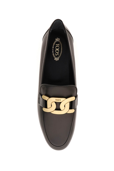 Shop Tod's Kate Leather Loafers