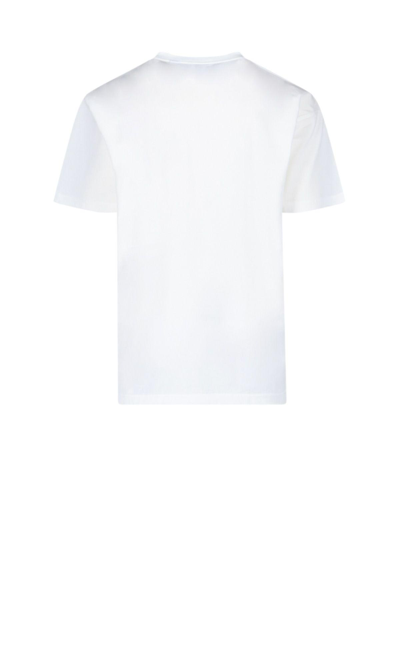 Shop Burberry Vintage Check Pocket Oversize T-shirt In White