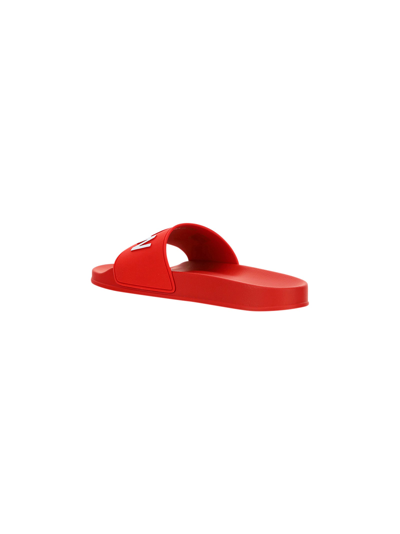 Shop Dsquared2 Icon Sandals In Rosso