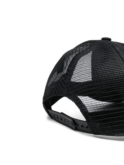 Shop Vision Of Super Mesh-knit Cap In Black