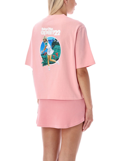Shop Reina Olga Brooke T-shirt In Pink