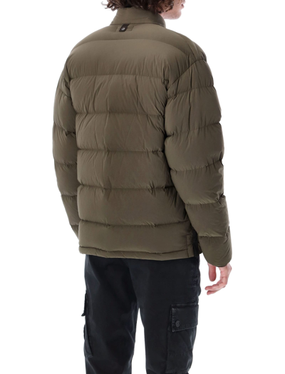 Shop Stone Island Shadow Project Down Jacket In Military Brown