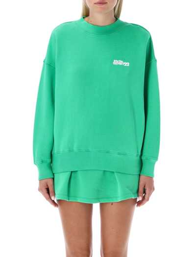 Shop Reina Olga Fawcett Sweatshirt In Green