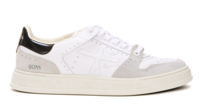 Shop Premiata Quinn Sneakers In Bianco