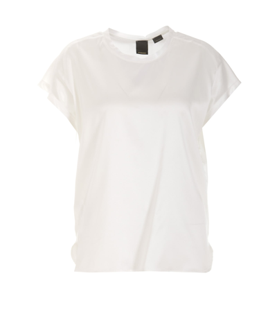 Shop Pinko Farida Shirt In Bianco Brillante