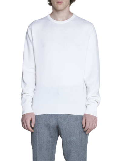 Shop Z Zegna Sweater In Bianco
