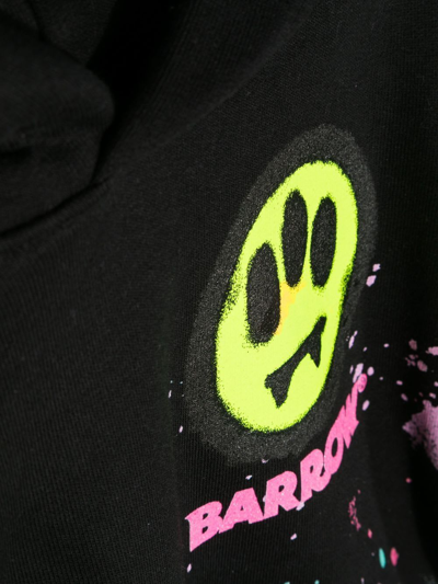 Shop Barrow Sweatshirt With Print In Nero