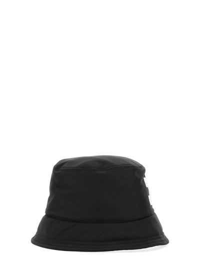 Shop Off-white Bucket Hat With Logo In Black White