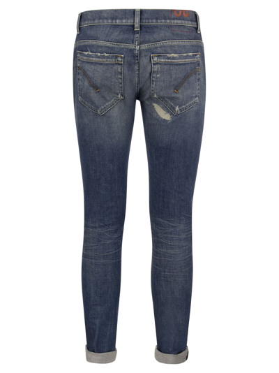 Shop Dondup George - Five Pocket Jeans In Blu
