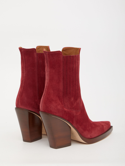 Shop Paris Texas Dallas Bordeaux Ankle Boots